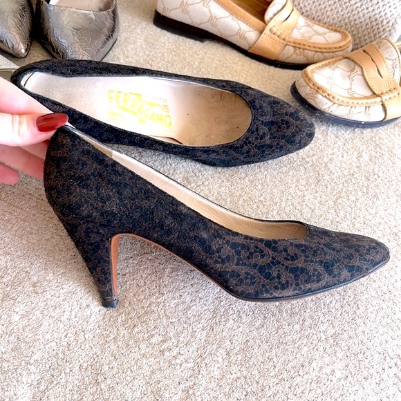 Salvatore Ferragamo Shoes - 💎Ferragamo Suede Heels